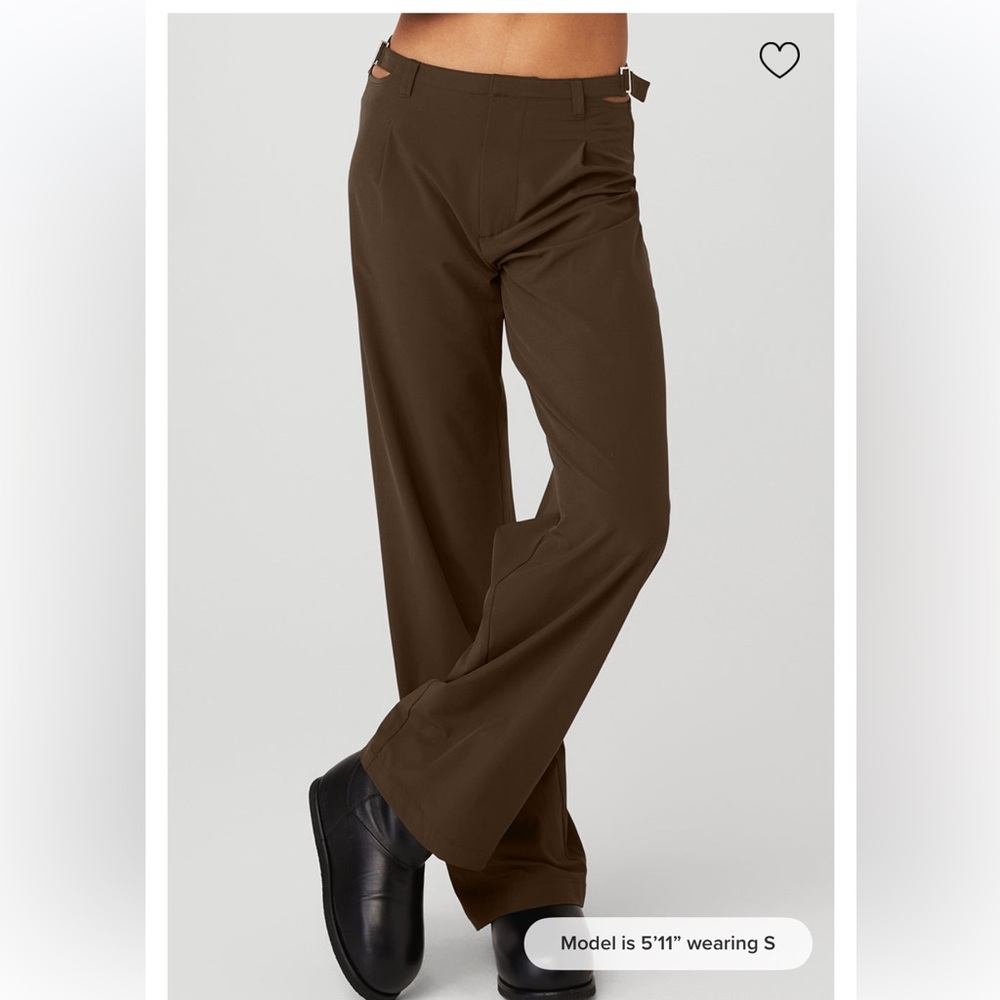 Mid-rise showdown trouser - Espresso XS